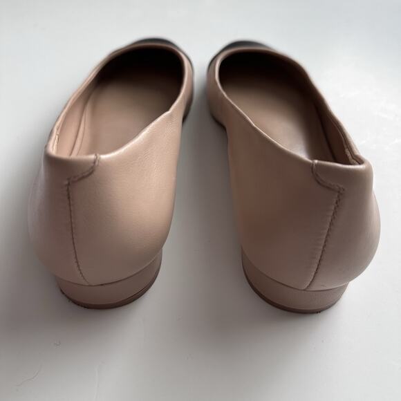 Steve Madden Beige and Black Flats - Picture 7 of 11